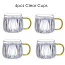 Retro Style Glass Water Jug & Matching Cups