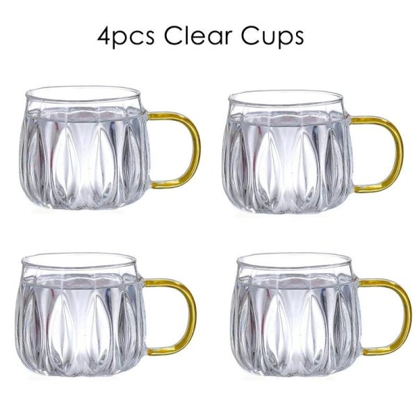Retro Style Glass Water Jug & Matching Cups - Image 11