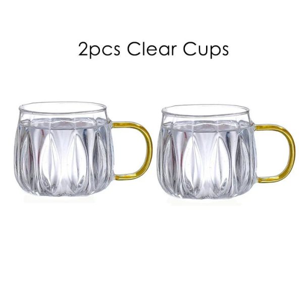 Retro Style Glass Water Jug & Matching Cups - Image 8