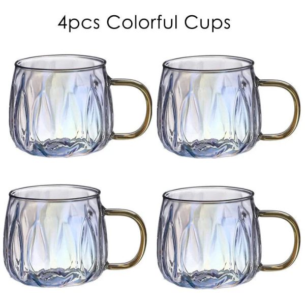 Retro Style Glass Water Jug & Matching Cups - Image 13