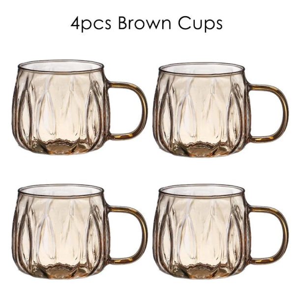 Retro Style Glass Water Jug & Matching Cups - Image 12