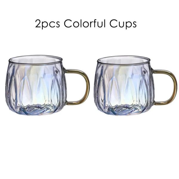 Retro Style Glass Water Jug & Matching Cups - Image 9