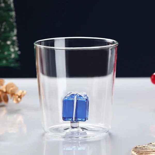 Transparent Christmas Glass Cup With Optional Gift Box - Image 10