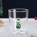 Transparent Christmas Glass Cup With Optional Gift Box