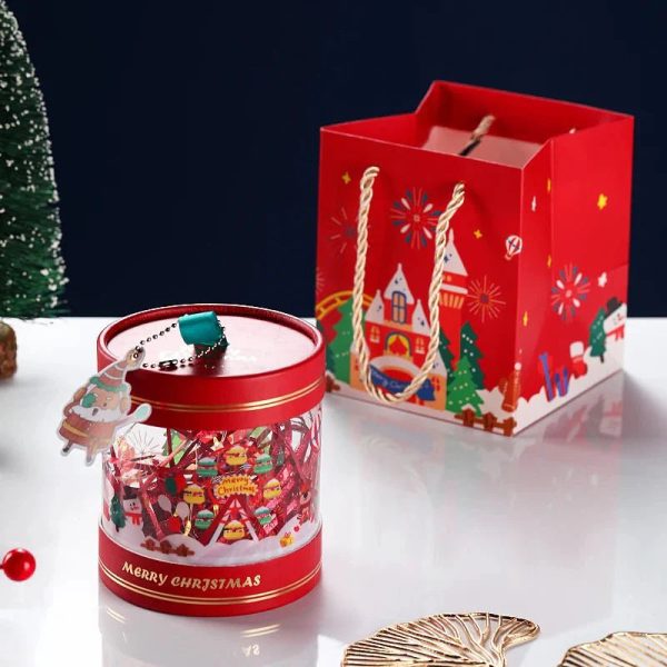Transparent Christmas Glass Cup With Optional Gift Box - Image 12