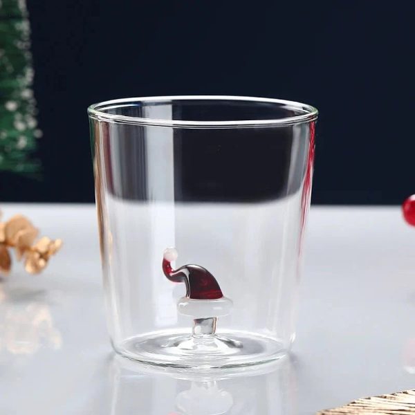 Transparent Christmas Glass Cup With Optional Gift Box - Image 8