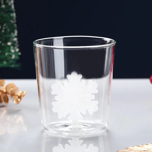 Transparent Christmas Glass Cup With Optional Gift Box - Image 9