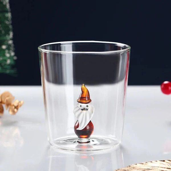 Transparent Christmas Glass Cup With Optional Gift Box - Image 6