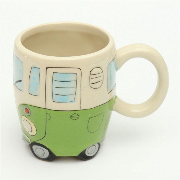 Vibrant Hippie Bus Coffee Mug – Eco-Friendly Ceramic - Image 9